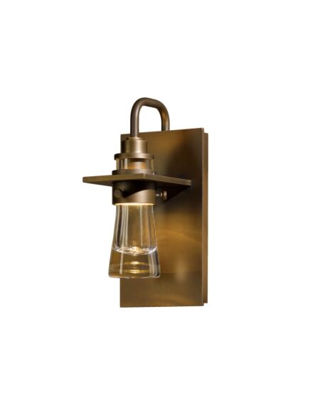 Hubbardton Forge 10 Erlenmeyer Small Outdoor Sconce in Coastal Bronze