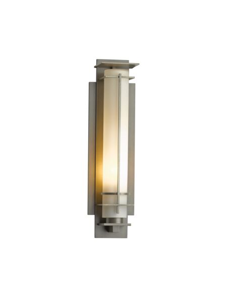 Hubbardton Forge 16 After Hours Small Outdoor Sconce in Coastal Burnished Steel