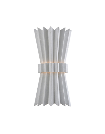  Moxy Wall Sconce in Gesso White
