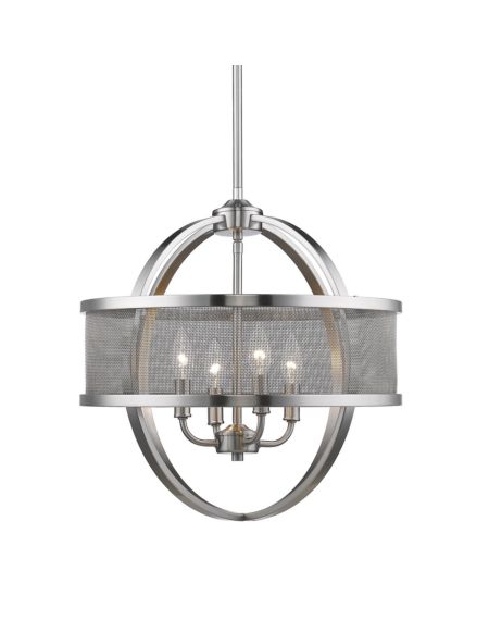 Colson 4-Light Chandelier with Shades