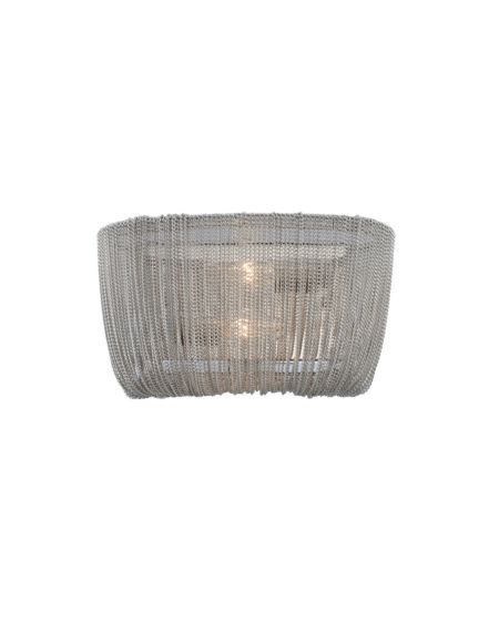  Genevieve Wall Sconce in Polished Nickel