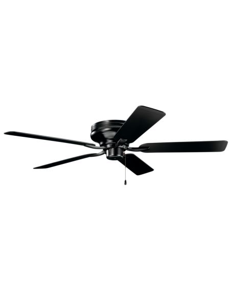  Basics Pro Legacy Patio 52" Outdoor Ceiling Fan in Satin Black