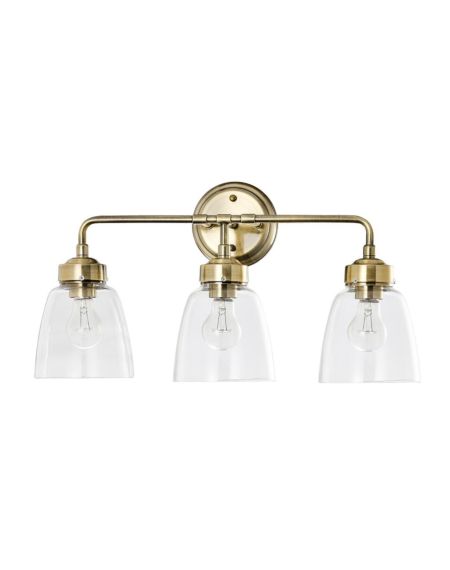  Helena Bathroom Vanity Light in Antique Brass