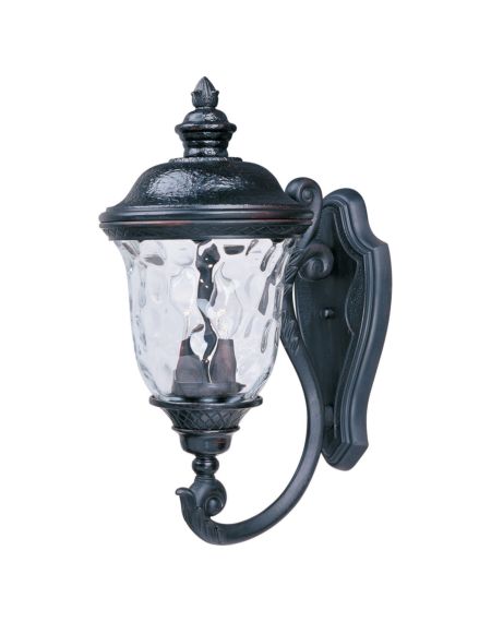 Carriage House 2-Light Water Glass Wall Sconce