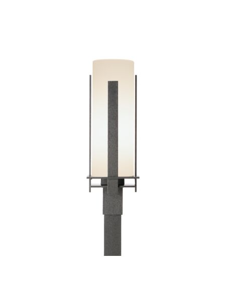 Hubbardton Forge 22 Forged Vertical Bars Outdoor Post Light in Natural Iron