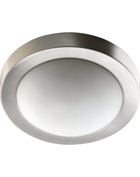 3505 Contempo Ceiling Mount 2-Light Ceiling Mount in Satin Nickel