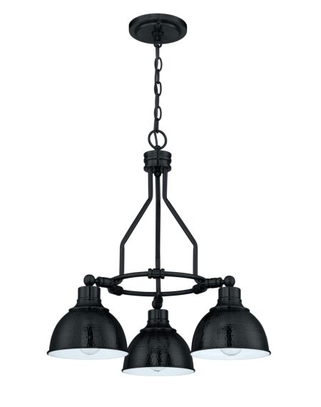 Craftmade Timarron 3-Light Transitional Chandelier in Aged Bronze Brushed