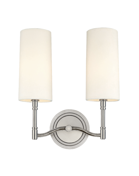  Dillon Wall Sconce in Polished Nickel