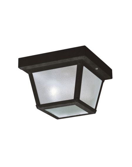 Outdoor Outdoor Black Flush & Ceiling Light 12-Pack