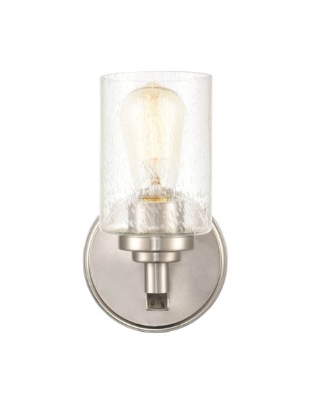  Wall Sconce in Satin Nickel
