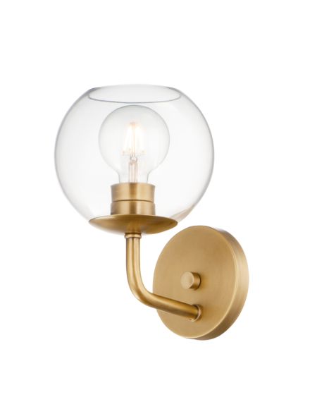  Branch Wall Sconce in Natural Aged Brass
