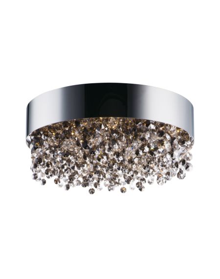  Mystic Crystal LED Ceiling Light in Polished Chrome