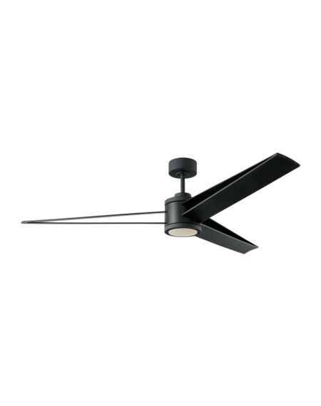 Armstrong 60" Ceiling Fan in Midnight Black