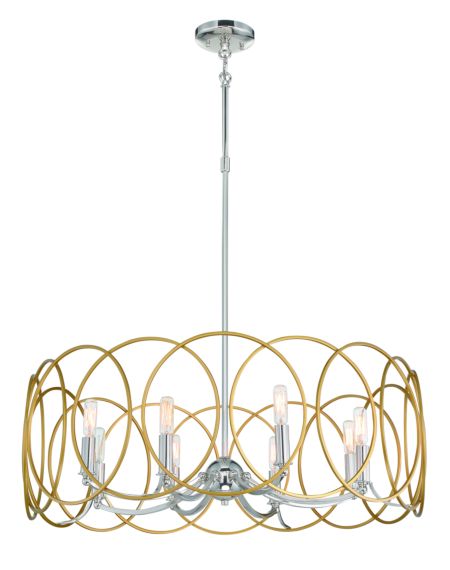  Chassell Pendant Light in Painted Honey Gold