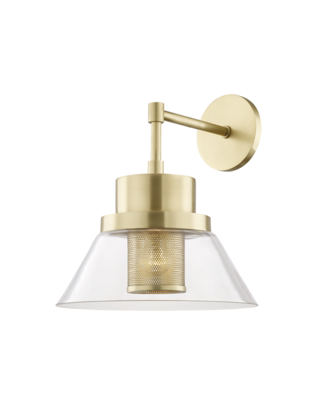  Paoli Wall Sconce in Aged Brass