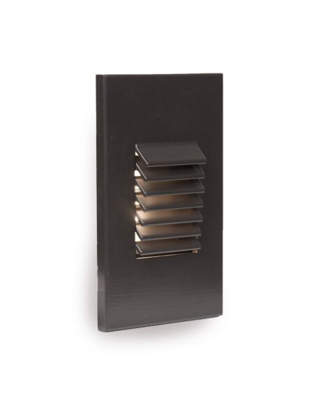 4061 1-Light LED Step and Wall Light in Bronze with Aluminum