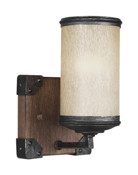 Generation Lighting Dunning 8 Wall Sconce in Stardust