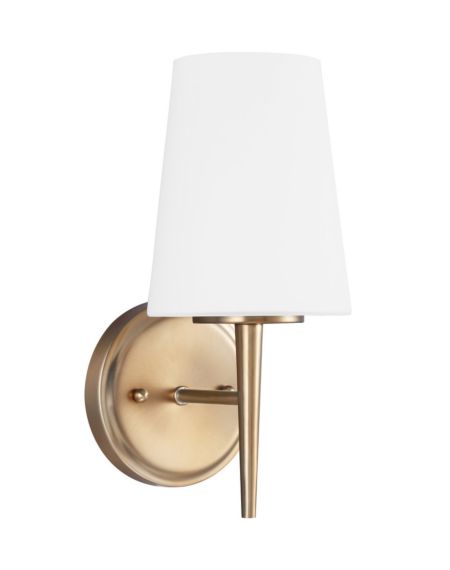 Generation Lighting Driscoll 12 Wall Sconce in Satin Brass