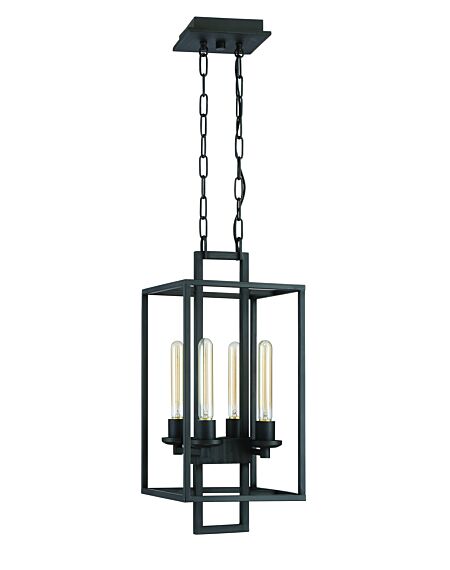 Craftmade Cubic 4 Light 11 Inch Foyer Light in Aged Bronze Brushed