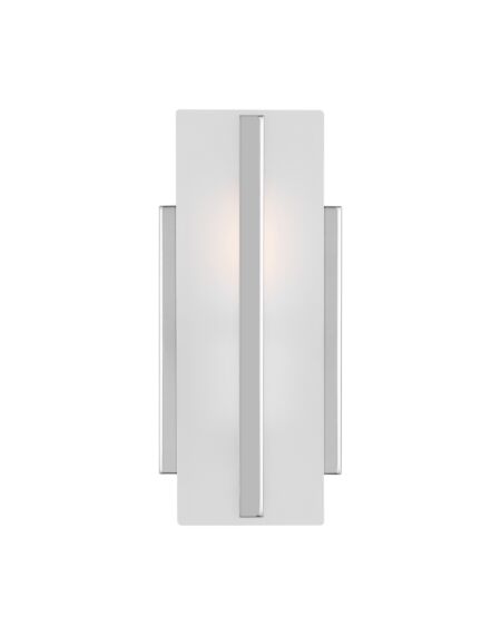 Dex 1-Light Bathroom Vanity Light in Chrome