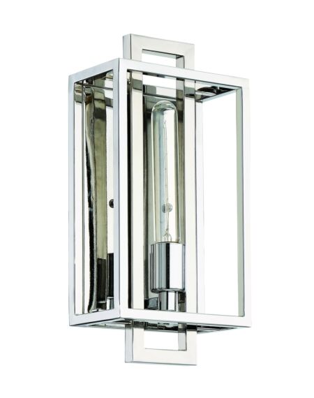 Craftmade Cubic 14" Wall Sconce in Chrome