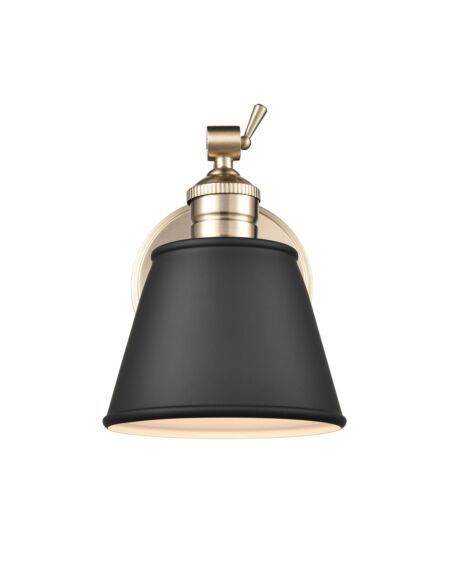 Layne 1-Light Wall Sconce in Modern Gold