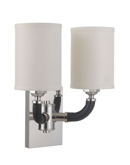 Craftmade Gallery Huxley 14" Wall Sconce in Polished Nickel
