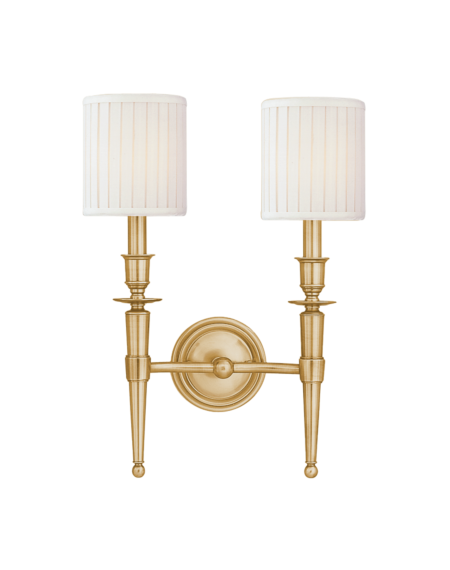  Abington Wall Sconce in Aged Brass
