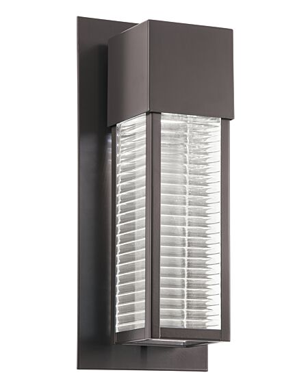 Sorel 1-Light LED Outdoor Wall Mount in Architectural Bronze