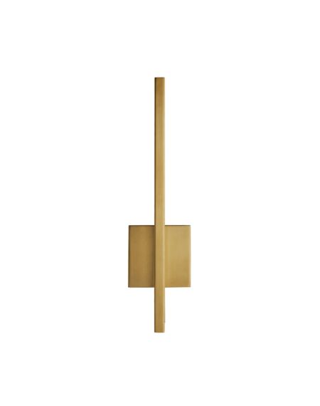 Simba LED Wall Sconce in Antique Brass