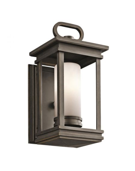 Kichler South Hope 1 Light 11.75 Inch Small Outdoor Wall in Rubbed Bronze