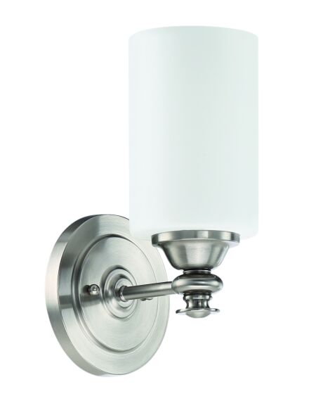 Craftmade Dardyn 11 Inch Wall Sconce in Brushed Polished Nickel