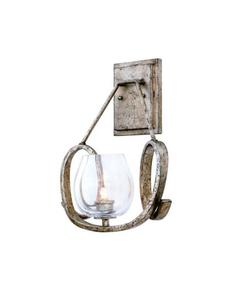  Madison Wall Sconce in Platinum