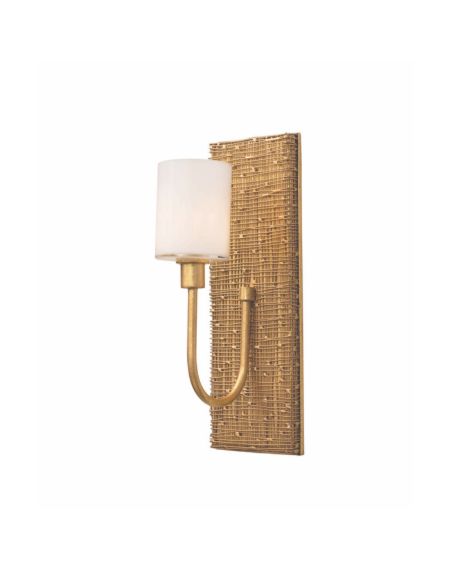  Cestino Wall Sconce in Gold Leaf