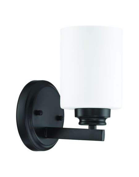 Craftmade Bolden Wall Sconce in Flat Black