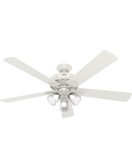 Crestfield 3-Light 60" Ceiling Fan in Fresh White