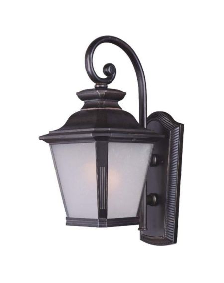 Maxim Knoxville 23.75 Inch LED Outdoor Frosted Seedy Wall Mount in Bronze
