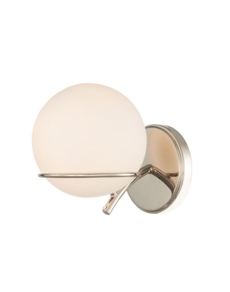  Everett Wall Sconce in Polished Nickel
