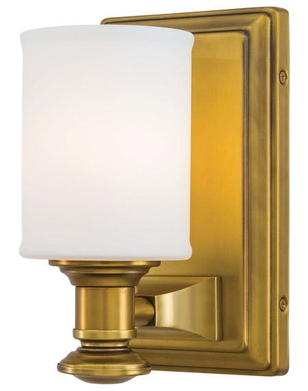 Minka Lavery Harbour Point Bathroom Sconce in Liberty Gold