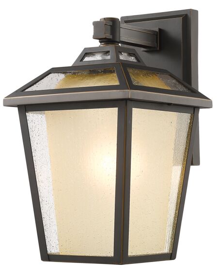 Z-Lite Memphis Outdoor 1-Light Outdoor Wall Sconce In Oil Rubbed Bronze