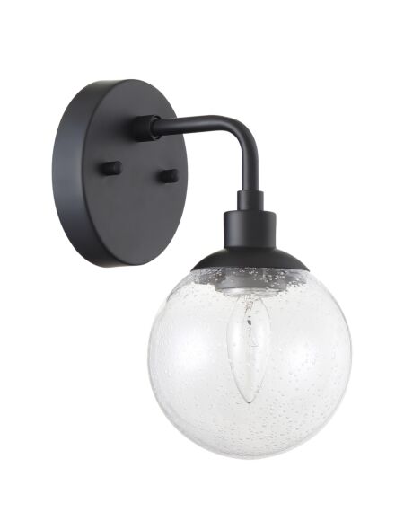 Craftmade Que Wall Sconce in Flat Black