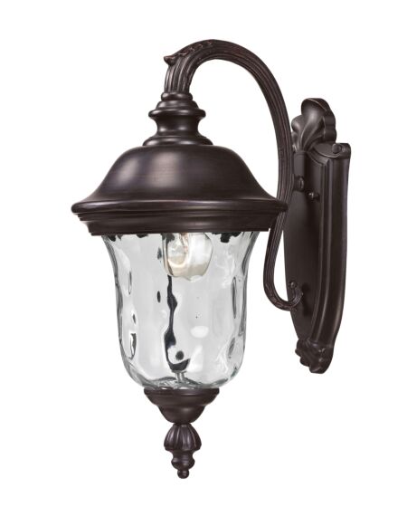 Z-Lite Armstrong 1-Light Outdoor Wall Sconce In Bronze