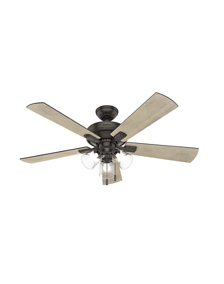 Crestfield 52-inch 3-Light Ceiling Fan