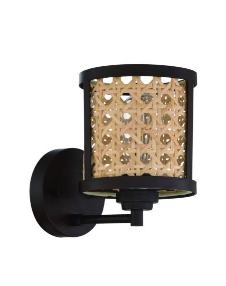 Craftmade Malaya Wall Sconce in Aged Bronze Brushed
