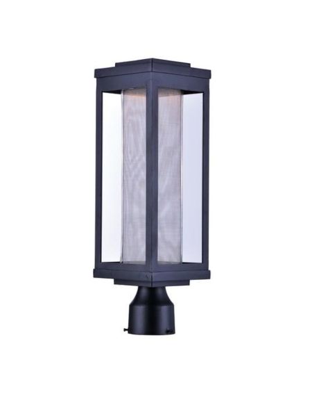 Maxim Lighting Salon LED 1 Light 1 Light Outdoor Pole/Post Mount in Black