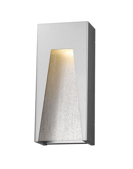 Z-Lite Millenial 1-Light Outdoor Wall Sconce In Silver