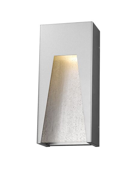Z-Lite Millenial 1-Light Outdoor Wall Sconce In Silver