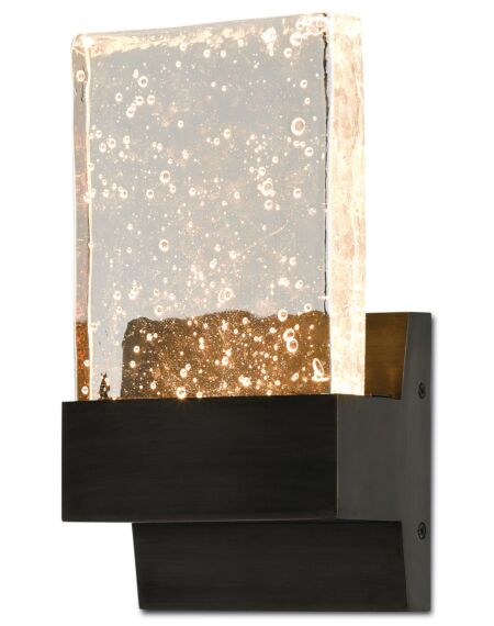 Currey & Company 2-Light 12" Penzance Wall Sconce in Oil Rubbed Bronze