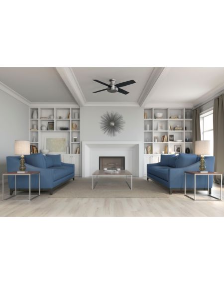 Dempsey 52-inch Indoor Ceiling Fan with Remote