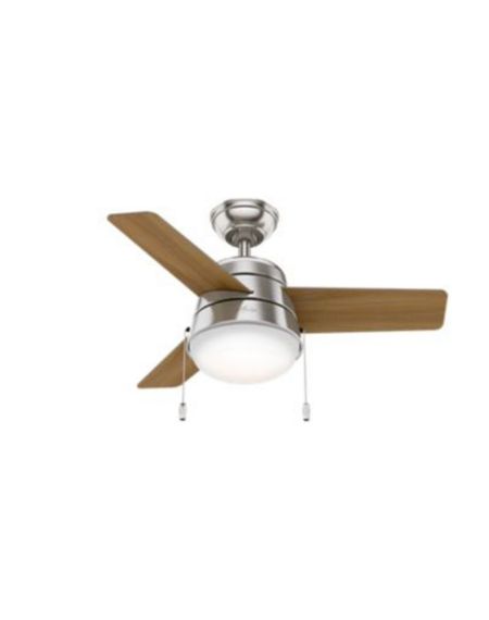 Aker 36-inch 2-Light LED Indoor Ceiling Fan